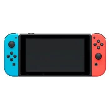 Игровая приставка Nintendo Switch rev.2 32 ГБ, неоновый синий, неоновый красный,