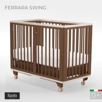 Кроватка-трансформер Nuovita Ferrara swing 125х65 см(Ferrara swing 125х65 см)